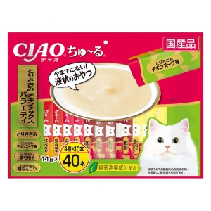 CIAO ちゅ～る ささみ チキンミックス バラエティ 14g×40P