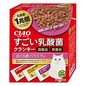 すごい乳酸菌 クランキー まぐろ節バラエティ BOX 20g×10袋