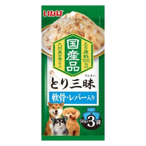 とり三昧 軟骨・レバー入り 50g×3袋