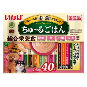 ちゅ～るごはん とりささみビーフバラエティ 14g×40本