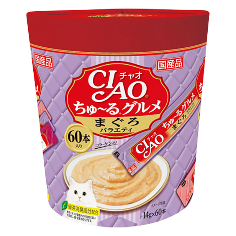 CIAO ちゅ~るグルメ まぐろバラエティ14g×60本