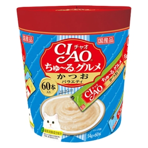 CIAO ちゅ~るグルメ かつおバラエティ 14g×60本