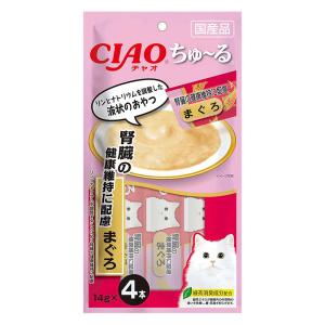 CIAOちゅ～る 腎臓の健康維持に配慮 まぐろ 14g×4本入