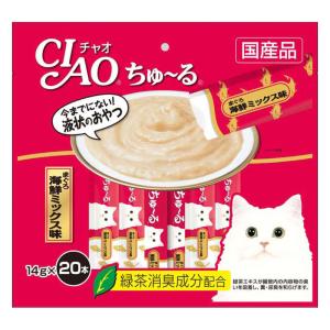 CIAOちゅ～る まぐろ海鮮ミックス味 14g×20本入