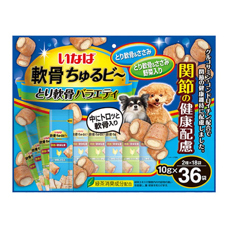 軟骨ちゅるビ~ー 関節の健康配慮バラエティ 36袋