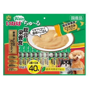 ちゅ~る 総合栄養食 野菜チーズバラエティ 14g×40本