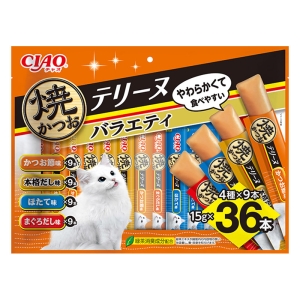 CIAO 焼かつおテリーヌ バラエティ36本