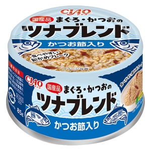 CIAO まぐろ・かつおのツナブレンド かつお節入り 85g