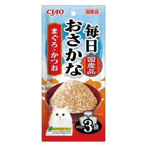 CIAO 毎日おさかな まぐろ・かつお 60g×3P
