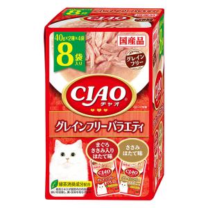 CIAOパウチ グレインフリーバラエティ 8袋