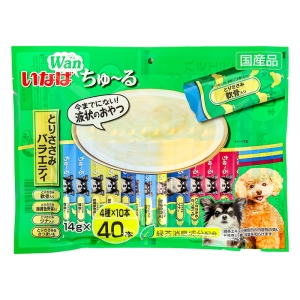 Wanちゅ~る とりささみバラエティ 14g×40本入り