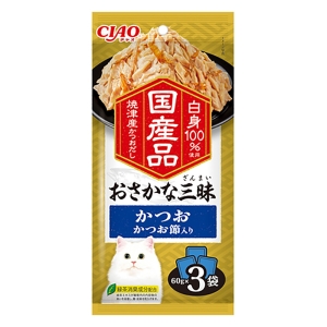 おさかな三昧 かつお かつお節入り 60g×3