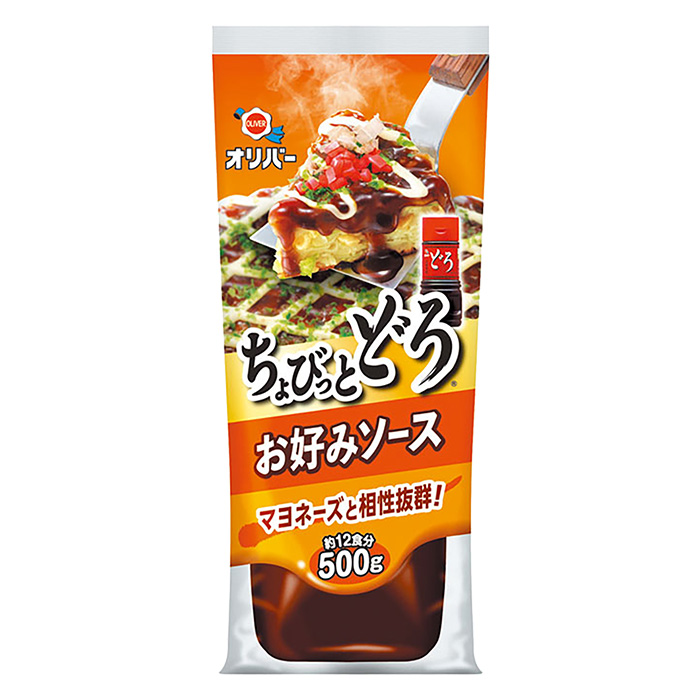 オリバーソース お好みソースちょびっとどろ 500g