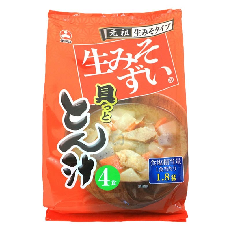 生みそずい 袋入 生みそタイプ とん汁 4食