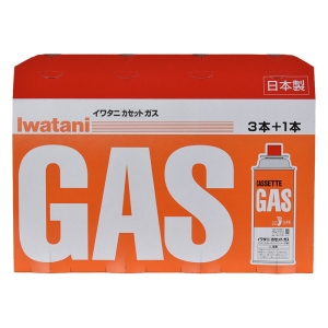 カセットガス　4本パック