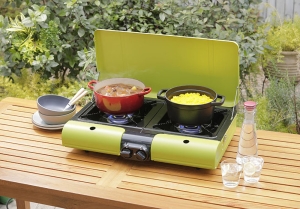 カセットガステーブルトップBBQこんろ フラットツイン・S