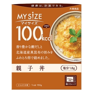 100kcalマイサイズ 親子丼 150g