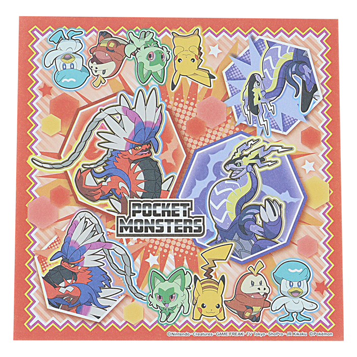 ポケットモンスター シール付きおりがみクール