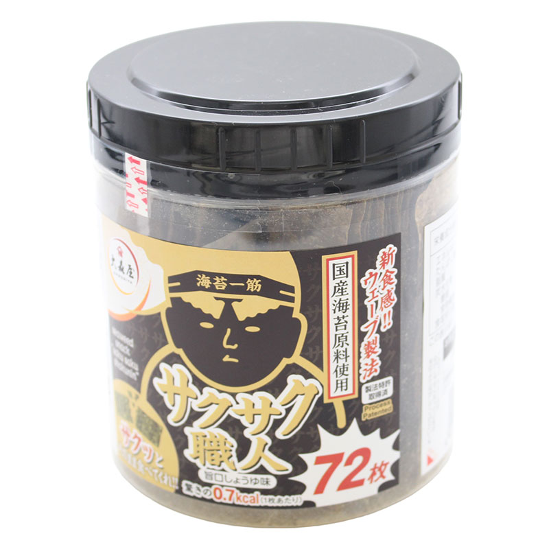 サクサク職人 旨口しょうゆ味 72枚