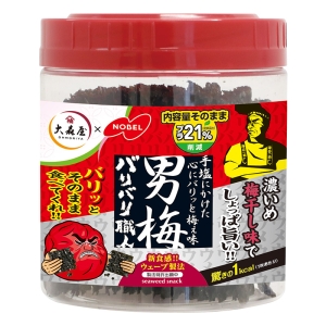 大森屋 バリバリ職人 味付のり男梅味 30枚