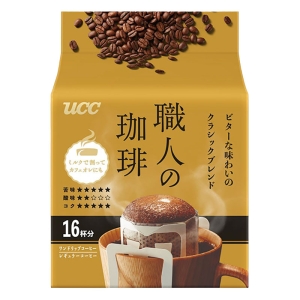 職人の珈琲 ワンドリップコーヒー ビターな味わいのクラシックブレンド 16杯