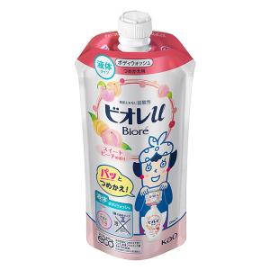 ビオレu スイートピーチの香り つめかえ用 340ml