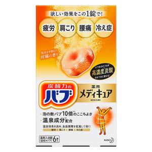 入浴剤 バブ メディキュア 柑橘の香り 6錠入