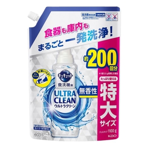 食器洗い乾燥機専用キュキュット ウルトラクリーン 無香性 詰替用 1100g