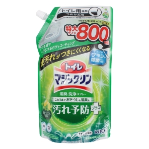 トイレマジックリン消臭・洗浄スプレー 汚れ予防プラス シトラスミントの香り つめかえ用 800ml