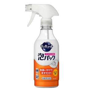 キュキュット ゴシゴシいらずの泡パック オレンジの香り 430ml