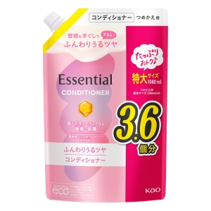 エッセンシャル ふんわりうるツヤ コンディショナー 詰替用 1080ml フローラルブーケの香り