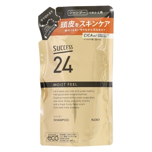 サクセス24シャンプー モイストフィール 詰替 みずみずしいフルーティフローラルの香り 320ml