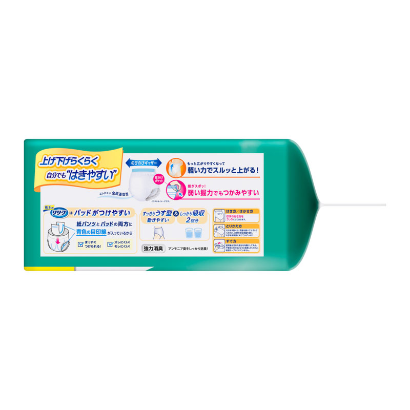 【お取り寄せ商品】リリーフ パンツタイプ 上げ下げらくらくうす型パンツ 2回分 M-L42枚