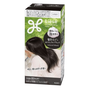 リーゼ 泡カラー 髪色もどし ナチュラルブラック 115ml