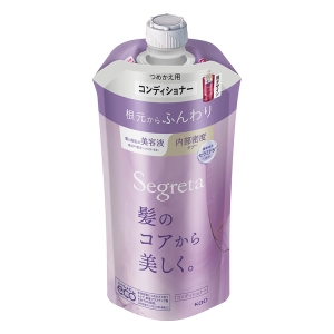 セグレタコンディショナー根元からふんわり詰替 340ml 気分華やぐアロマティックローズの香り