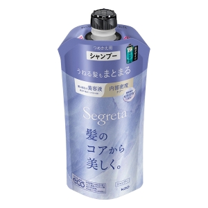 セグレタ シャンプー うねる髪もまとまる 詰替 340ml 気分やすらぐハーバルブーケの香り