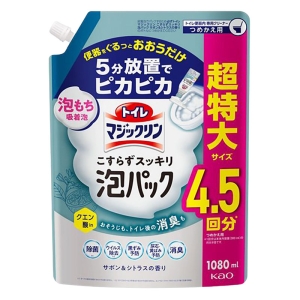 トイレマジックリン 泡パック サボン&シトラス つめかえ用 1080ml