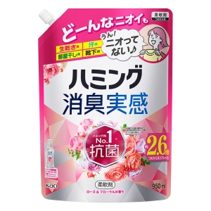 ハミング消臭実感 ローズ＆フローラルの香り 詰替用大 950ml