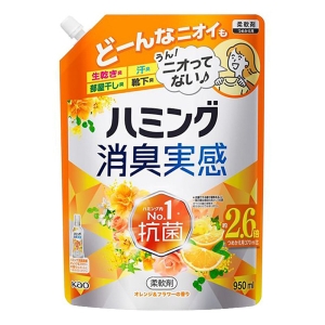 ハミング消臭実感 オレンジ＆フラワーの香り 詰替用大 950ml