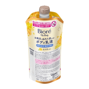 ビオレ ザ ボディ お風呂でぬれた肌に使うボディ乳液 肌すべすべ 金木犀の香り つりさげパック 285mL