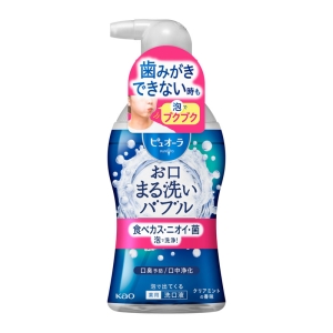 ピュオーラ 泡で出てくる洗口液 クリアミント【医薬部外品】 180mL クリーンミント
