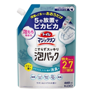 トイレマジックリン 泡パック サボン&シトラス 詰替 特大 660ml