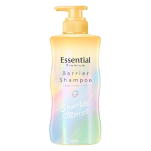 エッセンシャルプレミアム うるおいバリアシャンプー スパークルモイスト ポンプ 430ml