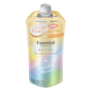 エッセンシャルプレミアム うるおいバリアコンディショナー スパークルモイスト 詰替用 330ml