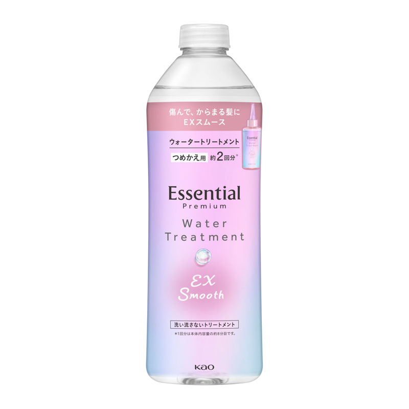 エッセンシャル プレミアム ウォータートリートメント EXスムース つめかえ用 340mL ときめく ホワイトピーチ＆ムスクの香り