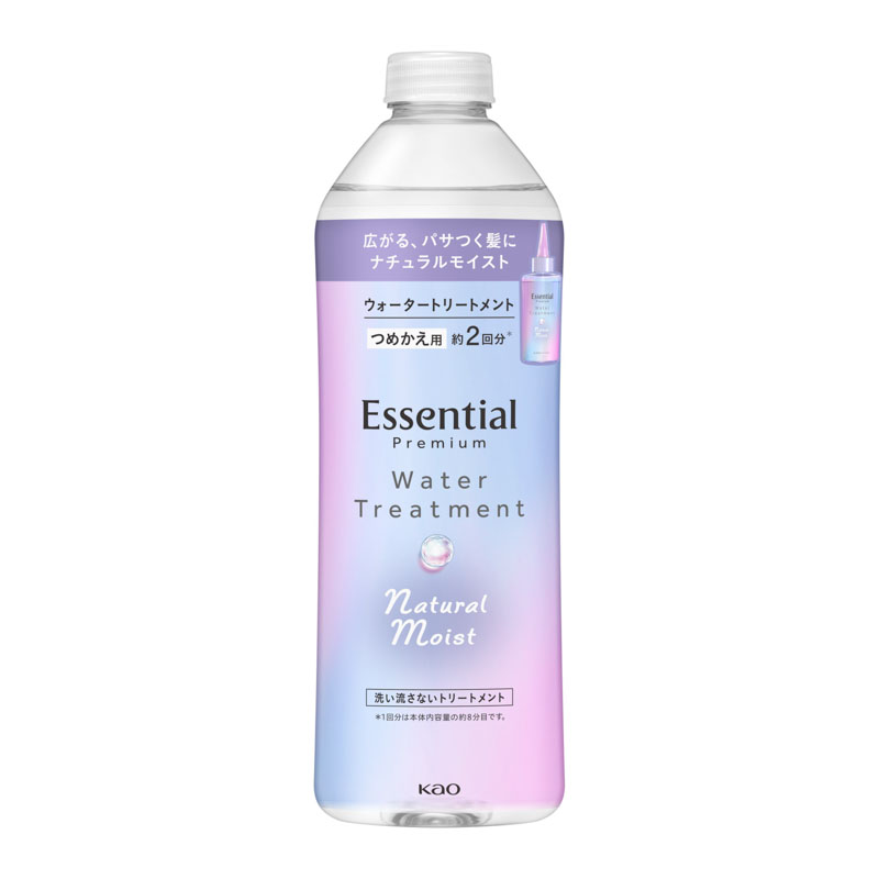 エッセンシャル プレミアム ウォータートリートメント Nモイスト つめかえ用 340mL ときめく ホワイトピーチ＆ムスクの香り