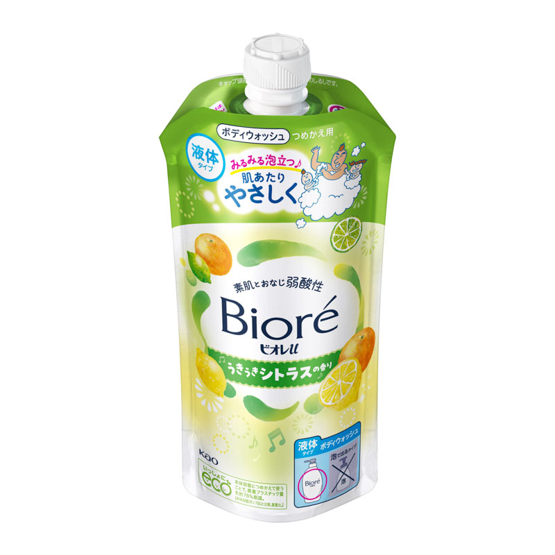 ビオレu うきうきシトラスの香り つめかえ用 320mL