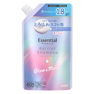 エッセンシャル プレミアム うるおいバリア シャンプー グロウ＆モイスト 詰替 600ml