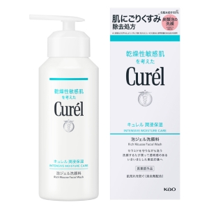 キュレル 潤浸保湿 泡ジェル洗顔料 200g