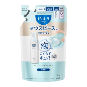 ピュオーラ マウスピース用泡ウォッシュ つめかえ用 130mL 無香料